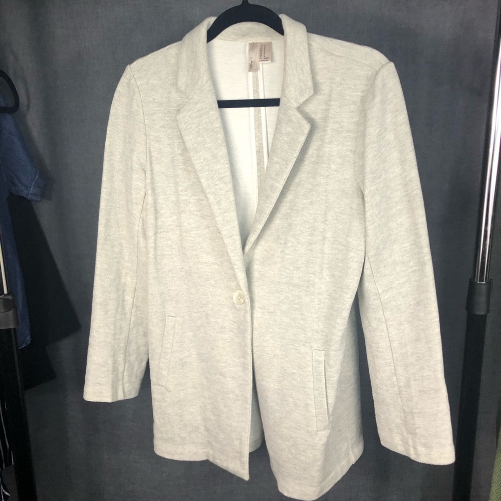 Soft Gray Blazer